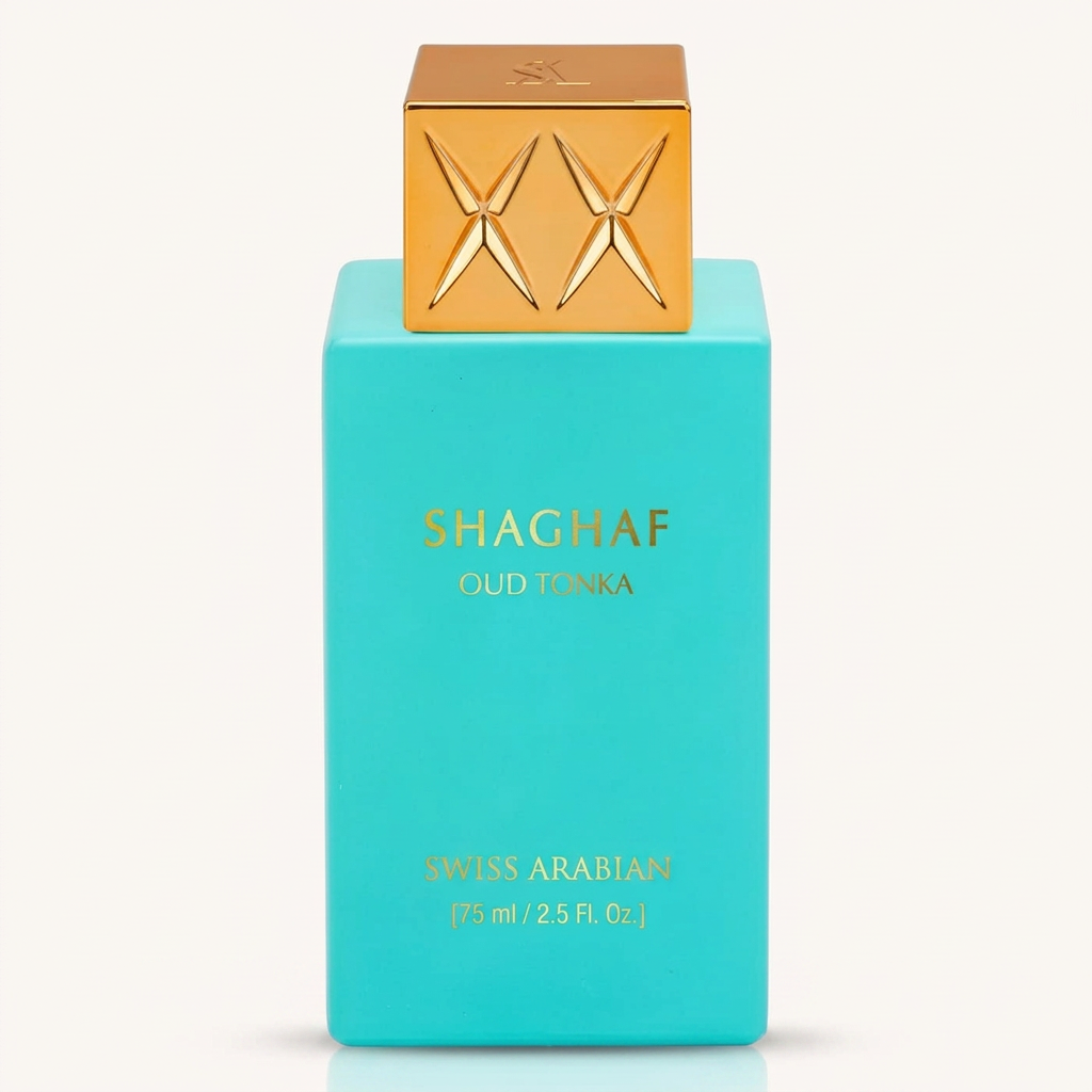 Swiss Arabian Shaghaf Oud Tonka Eau de Parfum – 75ml / 2.5 Fl. Oz. Unisex Fragrance