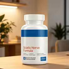 SciatiEase Sciatic Nerve Support AlphaPalm Pea B Vitamins ALA 120 Capsules