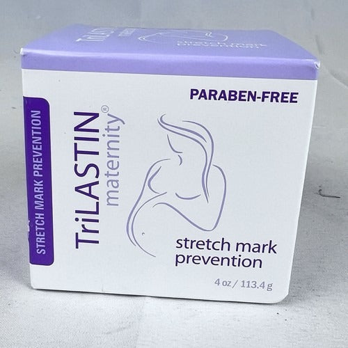 TriLASTIN Maternity Stretch Mark Prevention & Healing Cream 4 oz