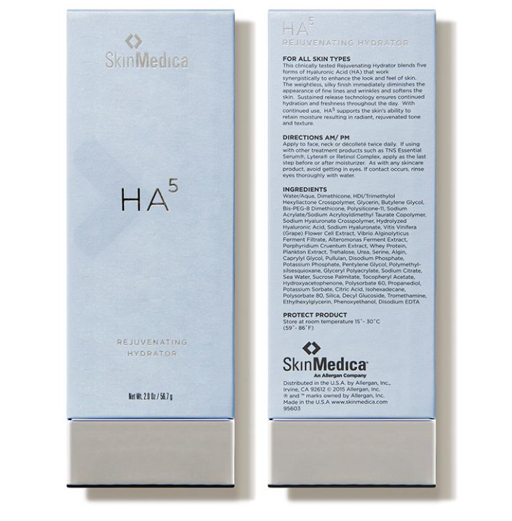 SkinMedica HA5 Rejuvenating Hydrator 2 oz – New Sealed, Authentic Hyaluronic Acid Moisturizer