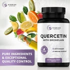 Quercetin with Bromelain 1000mg per Serving, 120 Vegetarian Capsules