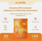 Create Creatine Monohydrate Gummies for Men & Women: Strength, Orange 90ct