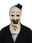 Black Hat Joker Clown Latex Mask