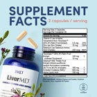 1MD Nutrition LiverMD Liver Support Supplement Siliphos Milk Thistle