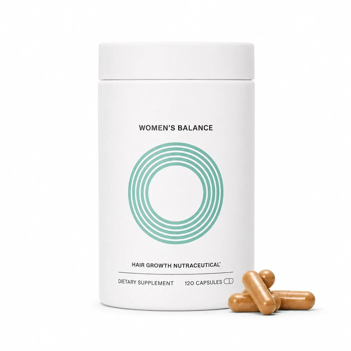 Women's Hair Growth & Balance Supplements – 120 Capsules, Premium Formula for Women 45+