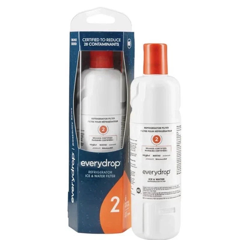 Everydrop by Whirlpool Filter 2 EDR2RXD1 Refrigerator Ice Water Filter 1 Pack
