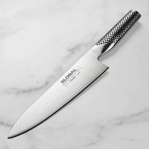 Global G-2 8 Inch Chef Knife Cromova 18 Stainless Steel Classic Series NEW