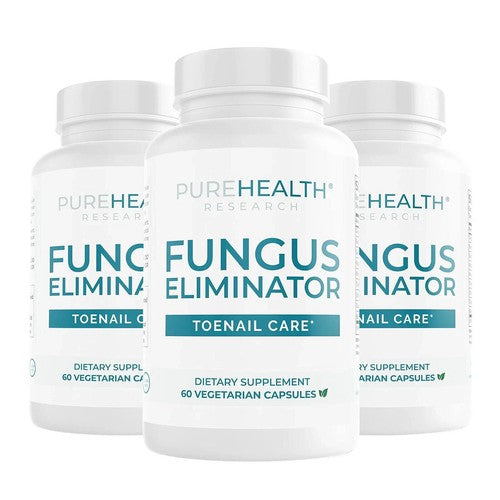 PureHealth Research Fungus Eliminator Toenail Care Wormwood Oregano Garlic
