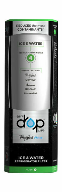 Whirlpool EDR4RXD1 Refrigerator Water Filter Genuine Replacement Cartridge