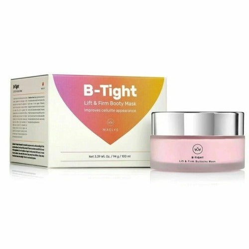 MAËLYS Cosmetics B-Tight Lift & Firm Booty Mask Moisturizer 3.3 oz – Body Firming & Hydrating Cream