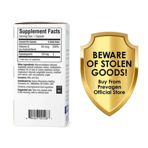 Extra Strength Memory Support Capsules 20mg 60 Count