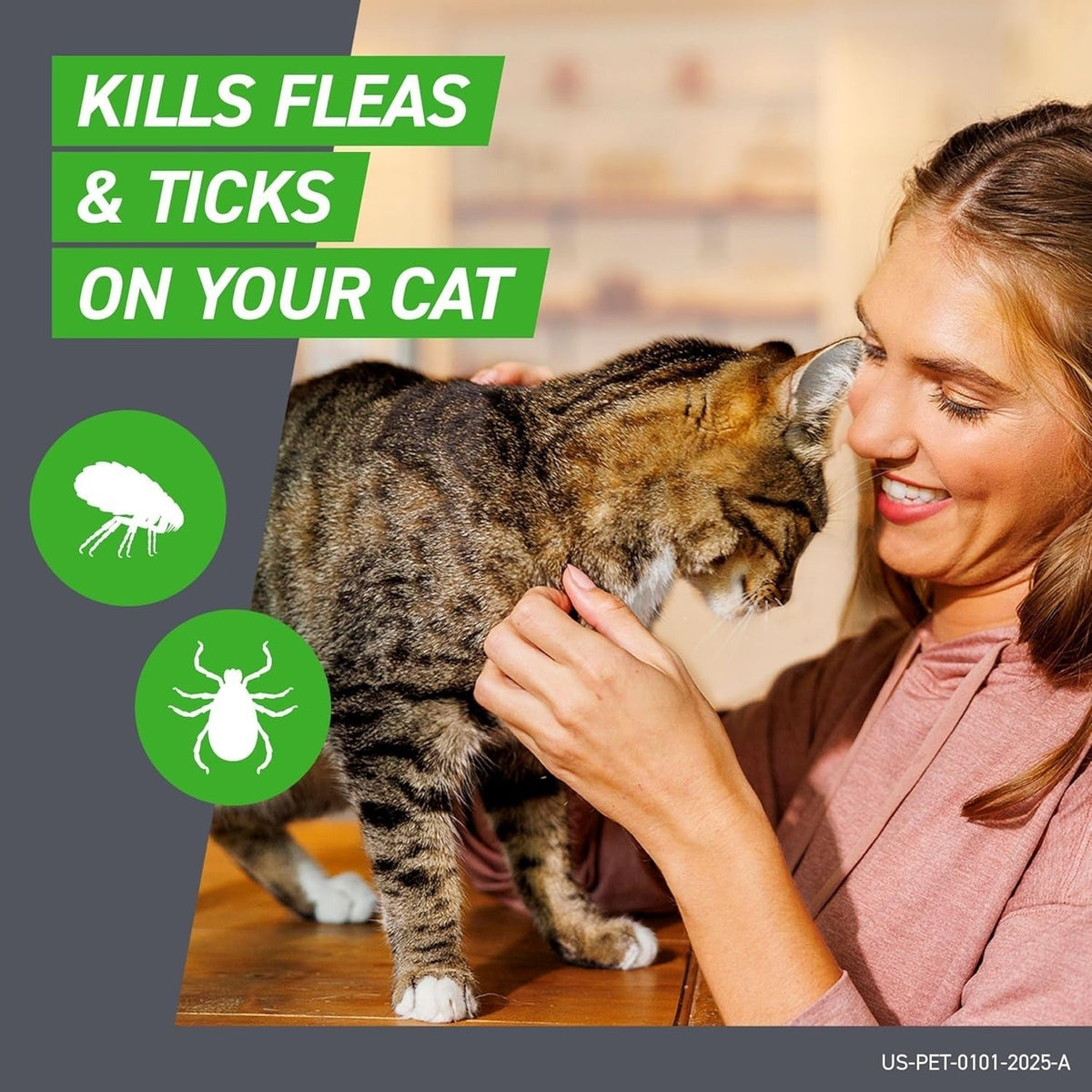 FRONTLINE Plus for Cats 6 Treatments Flea Tick Control Over 1.5 lbs