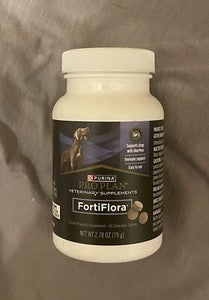 Purina Pro Plan FortiFlora Canine Supplement 45 Chewable Tablets for Dogs